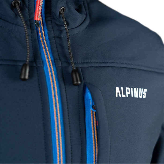 Kurtka męska softshell Alpinus Vinicunca Granatowy