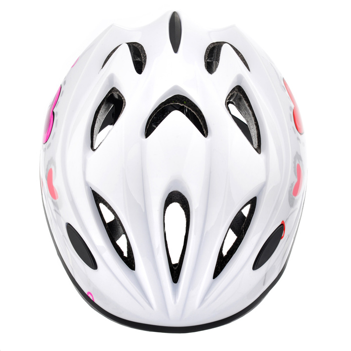 Kask rowerowy Meteor KS07 S 48-52 cm Hearts