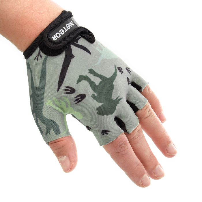 Rękawiczki rowerowe Meteor Kids Dinosaurs S