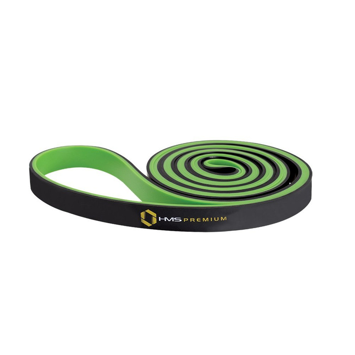 GU06 ZIELONO-CZARNA 17 x 5 x 2250 MM GUMA DO ĆWICZEŃ HMS