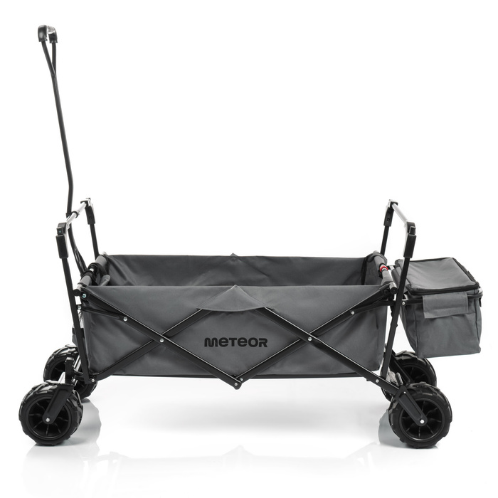 Wózek transportowy z daszkiem Meteor XR-100 szary