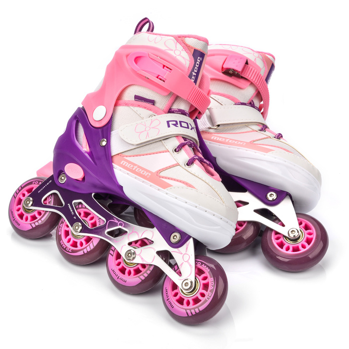 Rolki Meteor Rox L 38-41 różowy