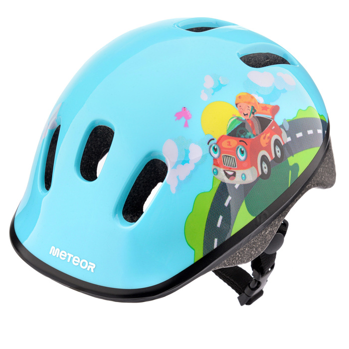 Kask rowerowy Meteor KS06 S 48-52 cm Firefighter