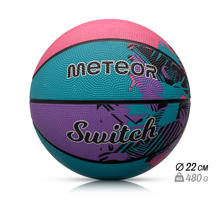 Piłka koszykowa Meteor Switch 5