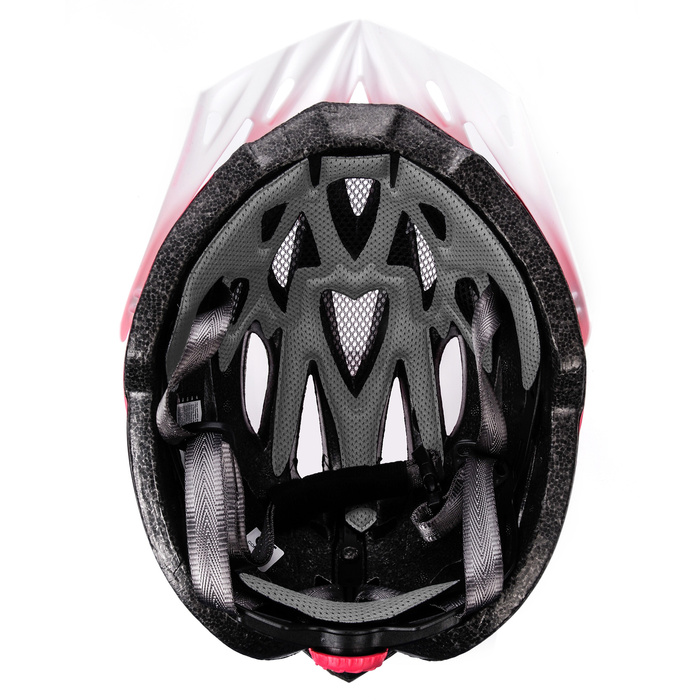 Kask rowerowy Meteor Marven L 58-61 cm koralowy/biały