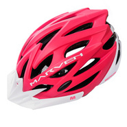 Kask rowerowy Meteor Marven L 58-61 cm koralowy/biały