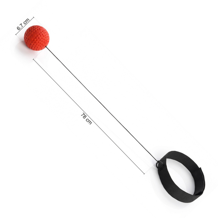 Piłka refleksowa Meteor do treningu bokserskiego