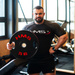 TOG25 2 x 25 KG TALERZ OLIMPIJSKI OGUMOWANY 2 x 25 KG HMS