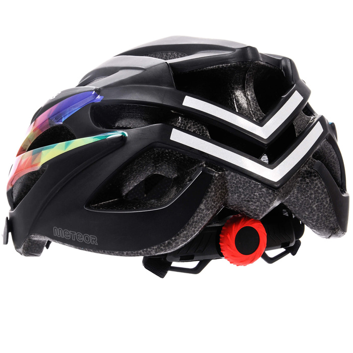 Kask rowerowy Meteor Shimmer S 52-56 cm czarny