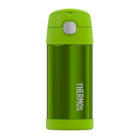 Termos dziecięcy ze słomką 355 ml THERMOS - limonkowy