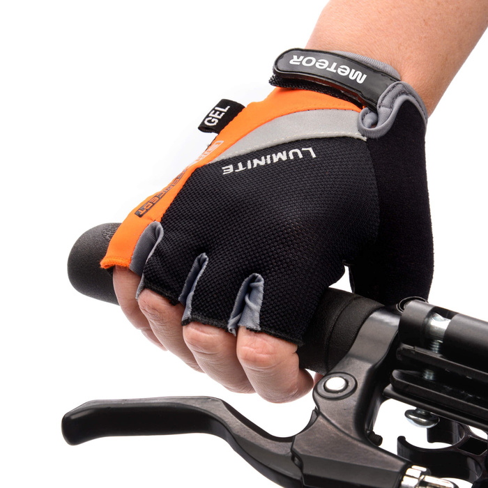 Rękawiczki rowerowe Meteor Gel GX35 orange XXL