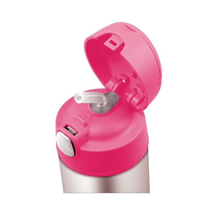 Termos dziecięcy ze słomką 355 ml THERMOS - motyl