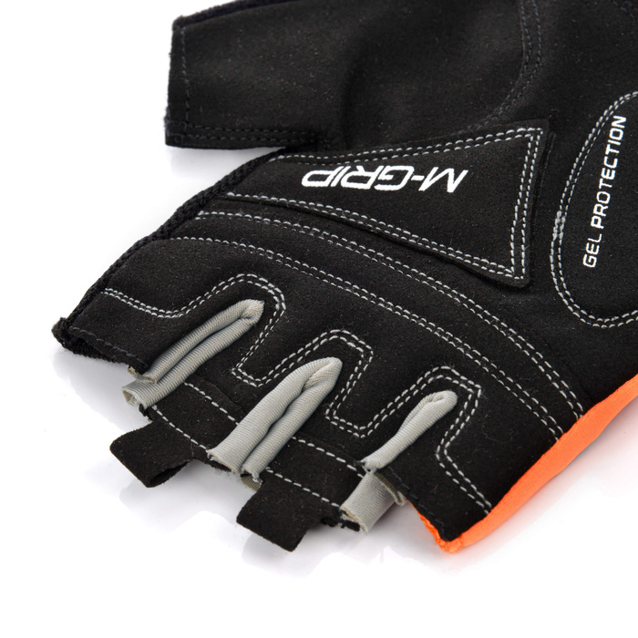 Rękawiczki rowerowe Meteor Gel GX35 orange XXL