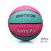 PIŁKA KOSZOWA METEOR LAYUP #4 różowa/niebieska