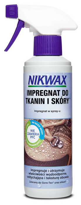 Zestaw Impregnat do obuwia tkanin i skóry Nikwax 2x300ml