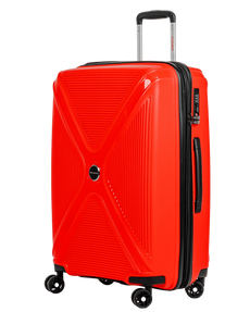 Średnia walizka SwissBags Cross-Box 67 cm czerwony