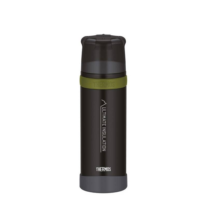 Termos z kubkiem do warunków ekstremalnych 750 ml THERMOS czarny mat
