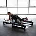 PHT25 PLATFORMA DO ĆWICZEŃ MIĘŚNI POŚLADKÓW HIP THRUST I MARTWEGO CIĄGU COMMERCIAL HMS
