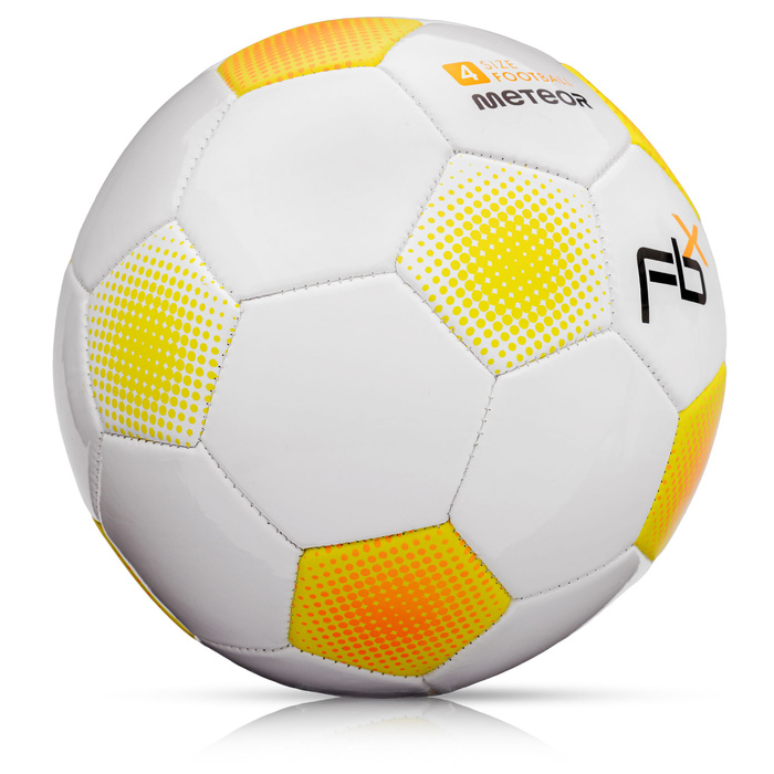 Piłka nożna Meteor FBX 4 biały