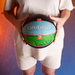 PIŁKA KOSZ. METEOR DRIBBLE #7 blue/green