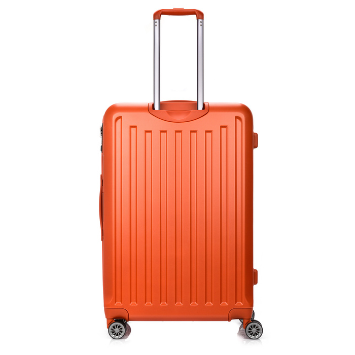 Duża Walizka SwissBags Cosmos 75cm Pomarańczowa