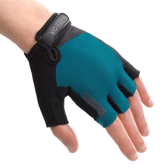 Rękawiczki rowerowe Meteor MX51 XL czarny/niebieski