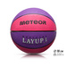 PIŁKA KOSZOWA METEOR LAYUP #3 różowa/fioletowa