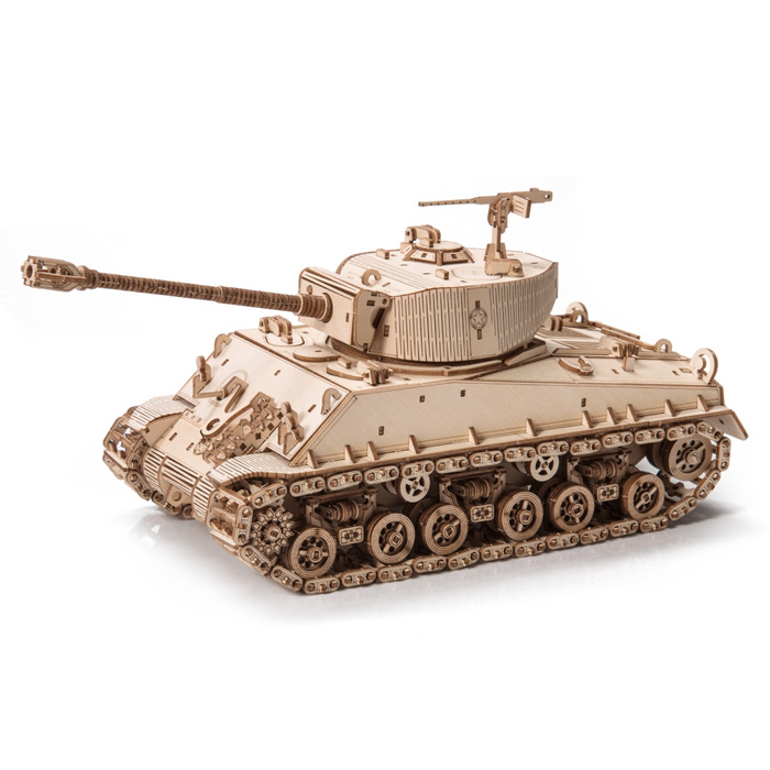 Little Story Drewniane Puzzle Model 3D - Czołg M4A38 Sherman