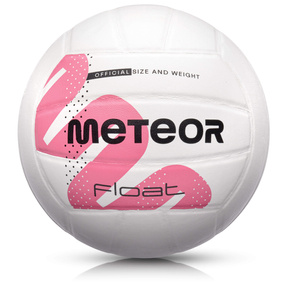 Piłka siatkowa Meteor PVC różowy