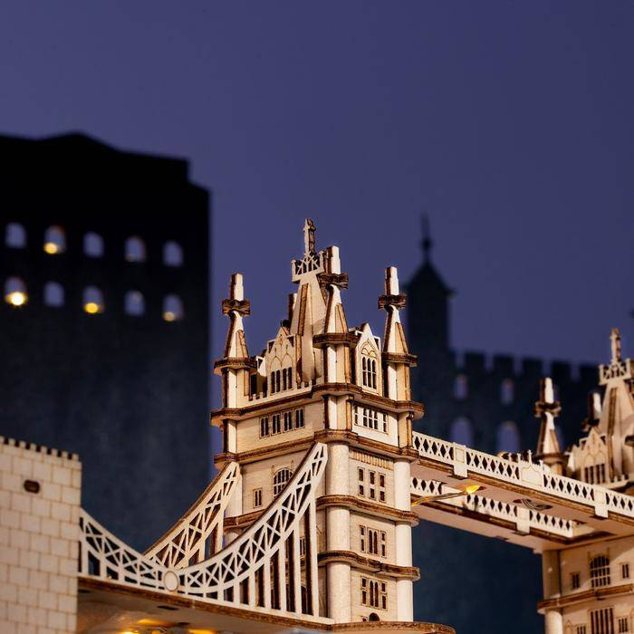 ROBOTIME Drewniany Model Puzzle 3D Tower Bridge