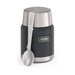 Termos na jedzenie z składaną łyżką i kubkiem Thermos Icon 470 ml - granit