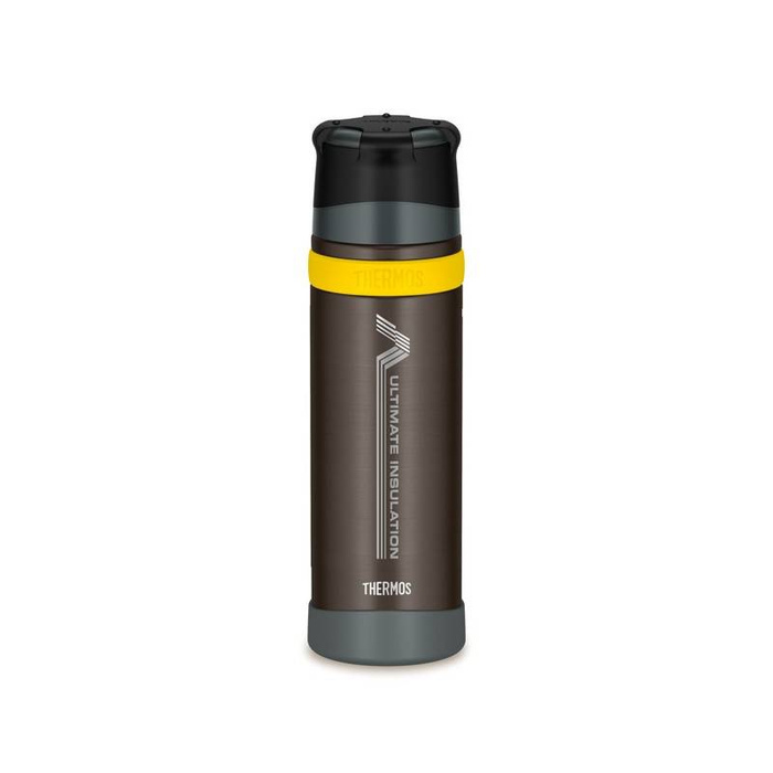 Termos z kubkiem do warunków ekstremalnych 750 ml THERMOS brązowy