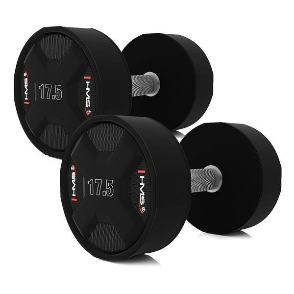HPC SET ZESTAW HANTLI POLIURETANOWYCH 2 x 2.5 - 25 KG CPU (275 KG) HMS