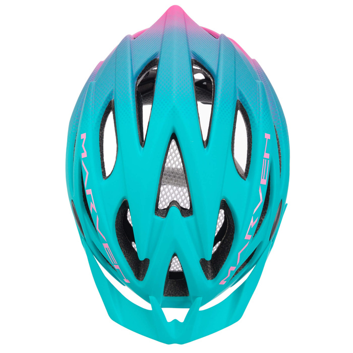 Kask rowerowy Meteor Marven S 52-56 cm niebieski/różowy
