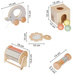 Drewniany zestaw Montessori