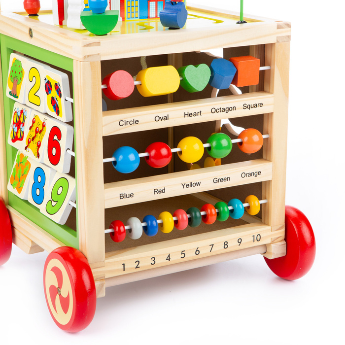 Drewniany chodzik kostka manipulacyjna Kinderlly