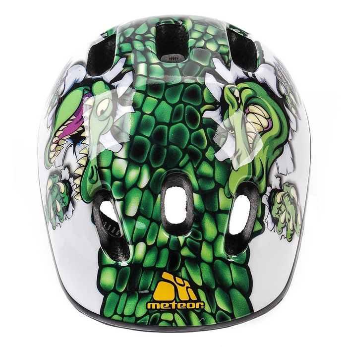KASK ROWEROWY DZIECIĘCY METEOR MV6-2 crocodile