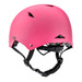 Kask rowerowy Meteor KS02 S 48-52 cm różowy