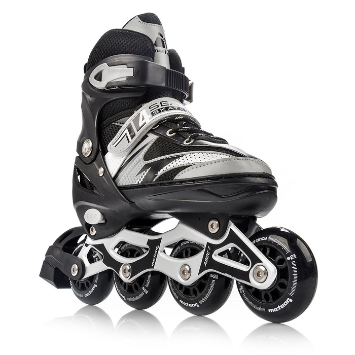 Rolki Meteor 4w1 Seasons M 34-37 czarny