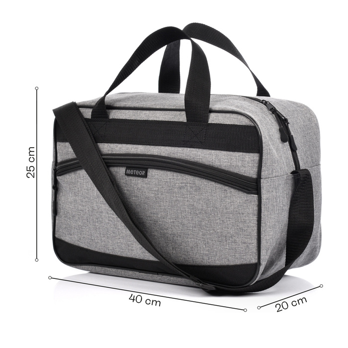 Torba Meteor Lokman 20 l szary melanż