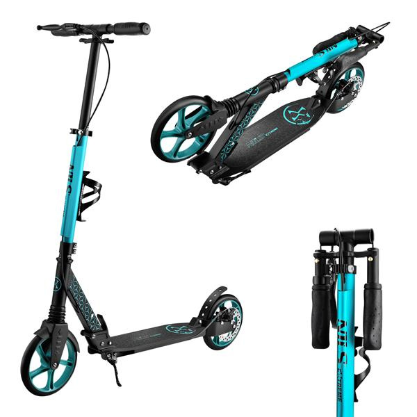 HM124T TURQUOISE HULAJNOGA Z HAMULCEM TARCZOWYM  NILS EXTREME