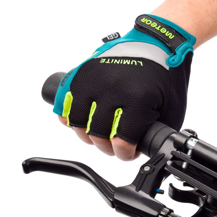 Rękawiczki rowerowe Meteor Gel GX39 M ciemny zielony-zielony