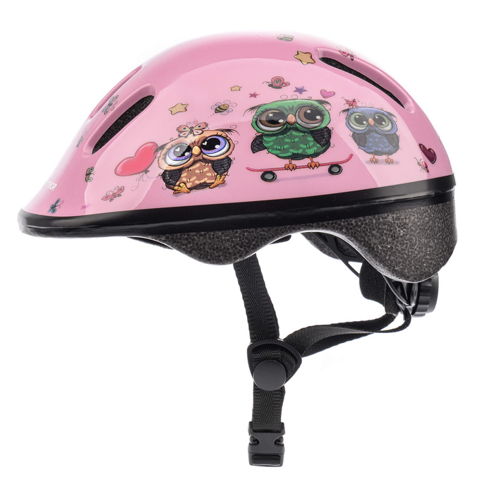 Kask rowerowy Meteor KS06 S 48-52 cm Little owl