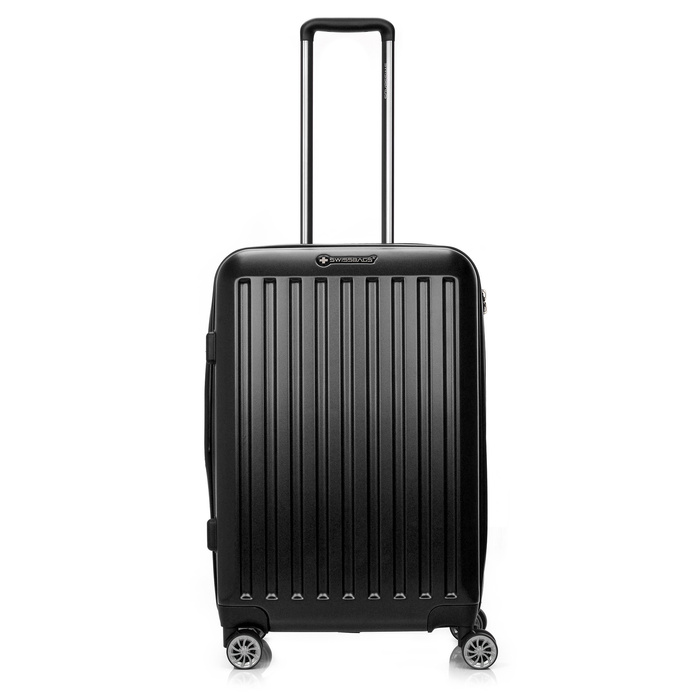 Średnia Walizka SwissBags Cosmos 65cm Czarna