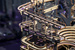 ROBOTIME Drewniany Model Puzzle 3D Tor Mechaniczny LGA01