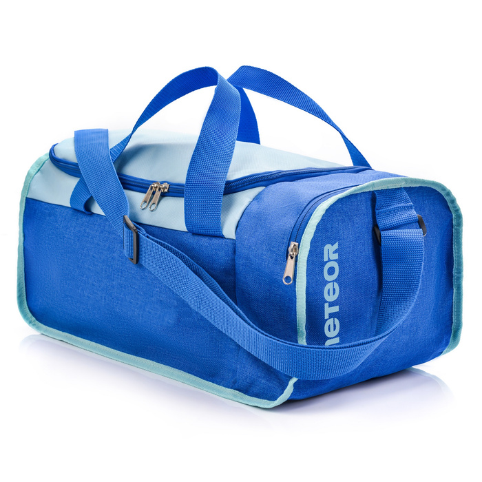 Torba fitness Meteor Nepr niebieski/jasnoniebieski