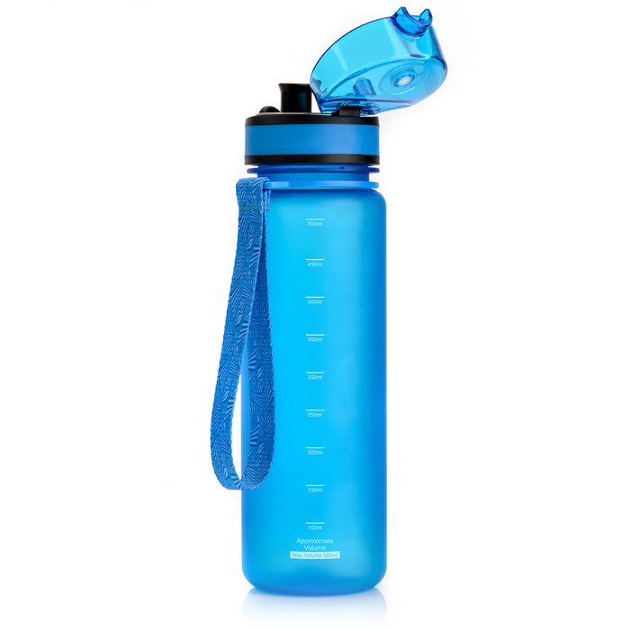 Bidon sportowy Meteor 500 ml niebieski