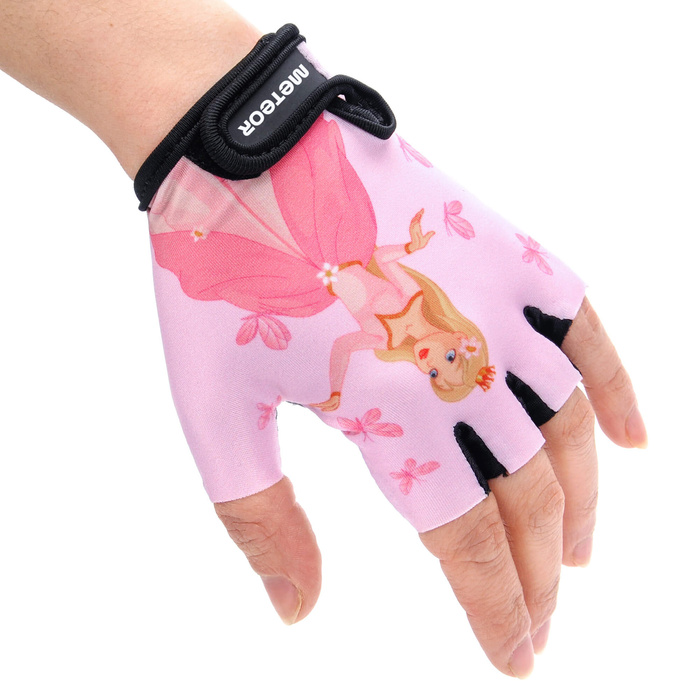 Rękawiczki rowerowe Meteor Kids Princess M