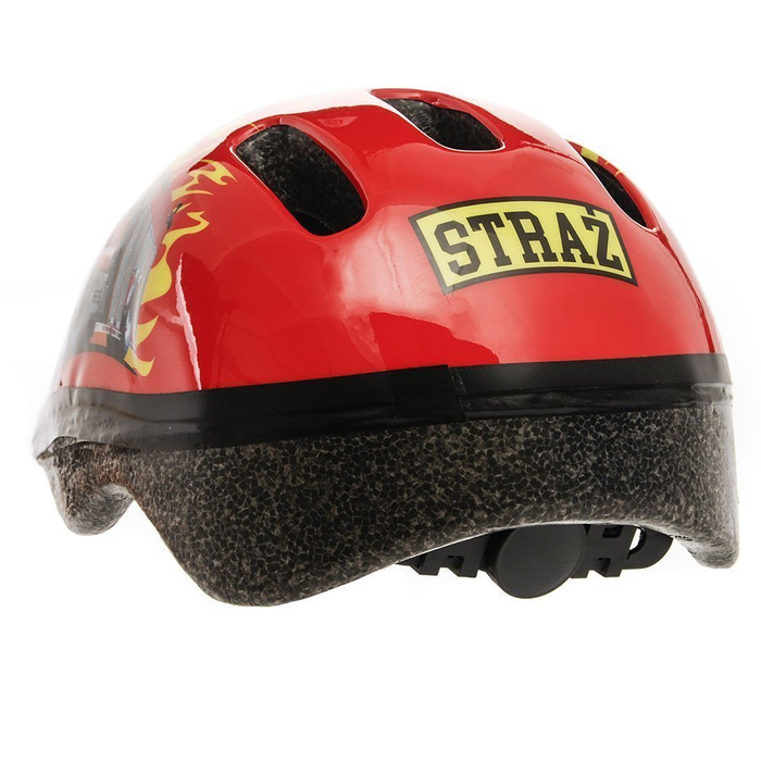 KASK ROWEROWY DZIECIĘCY METEOR MV6-2 FIRE ENGINE