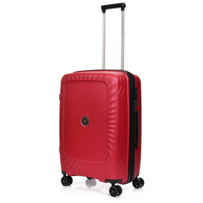Średnia walizka SwissBags Ibiza 65 cm czerwony